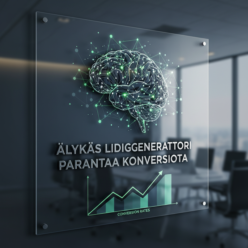 Älykäs liidigeneraattori parantaa konversiota – ammattimainen ja korkealaatuinen kuva myyntityökalusta